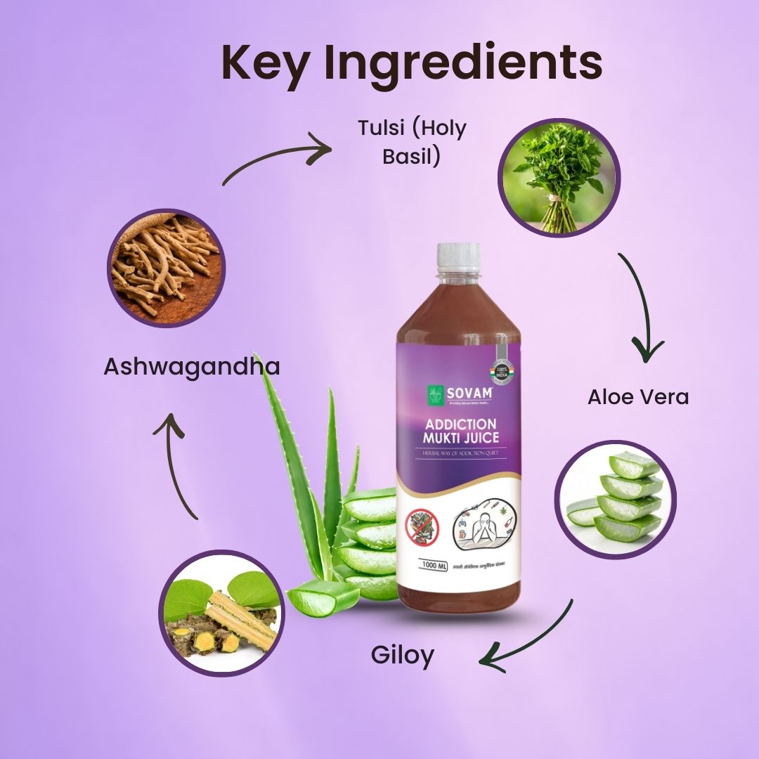 Sovam Addiction Mukti Juice 1000ml – Herbal Wellness & Daily Balance Support