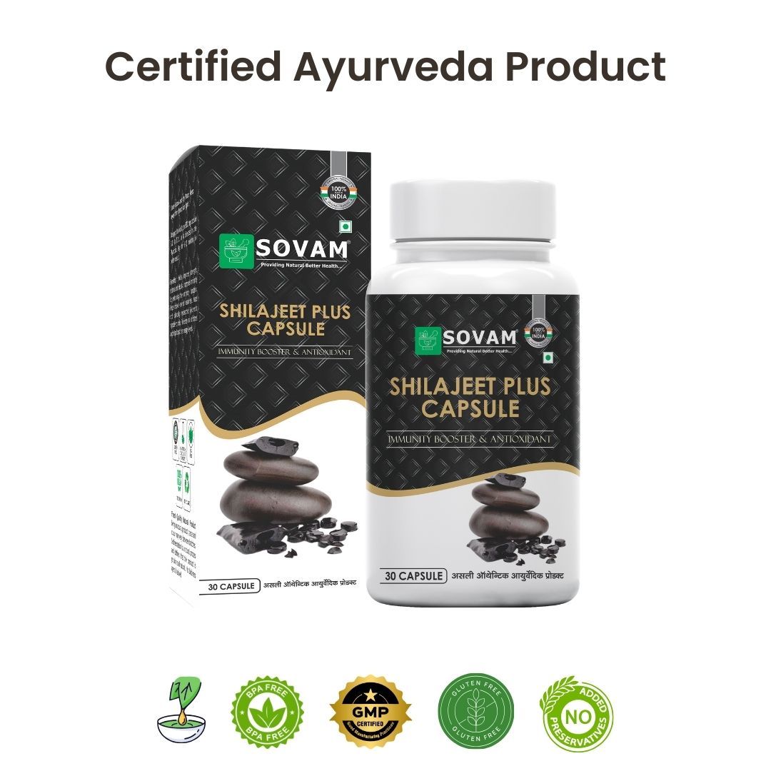 Sovam Shilajeet Plus Capsules 30 Caps – Vitality & Daily Wellness Support