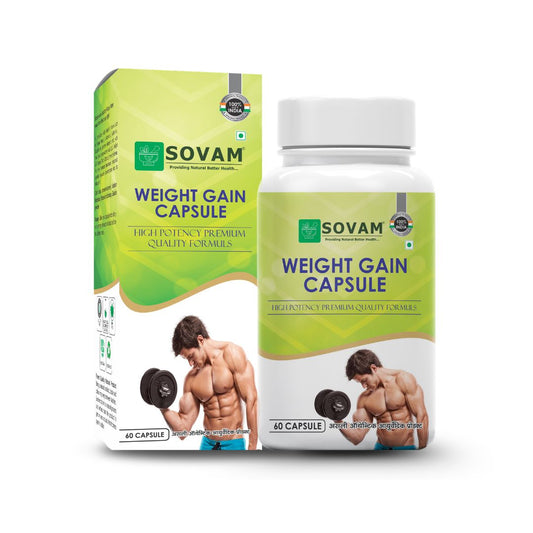 Sovam Weight Gain Capsules 60 Caps – Nutritional Support & Daily Vitality