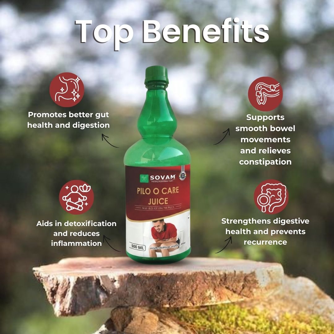 Sovam Pilo O Care Juice 500ml – Digestive & Bowel Wellness Support