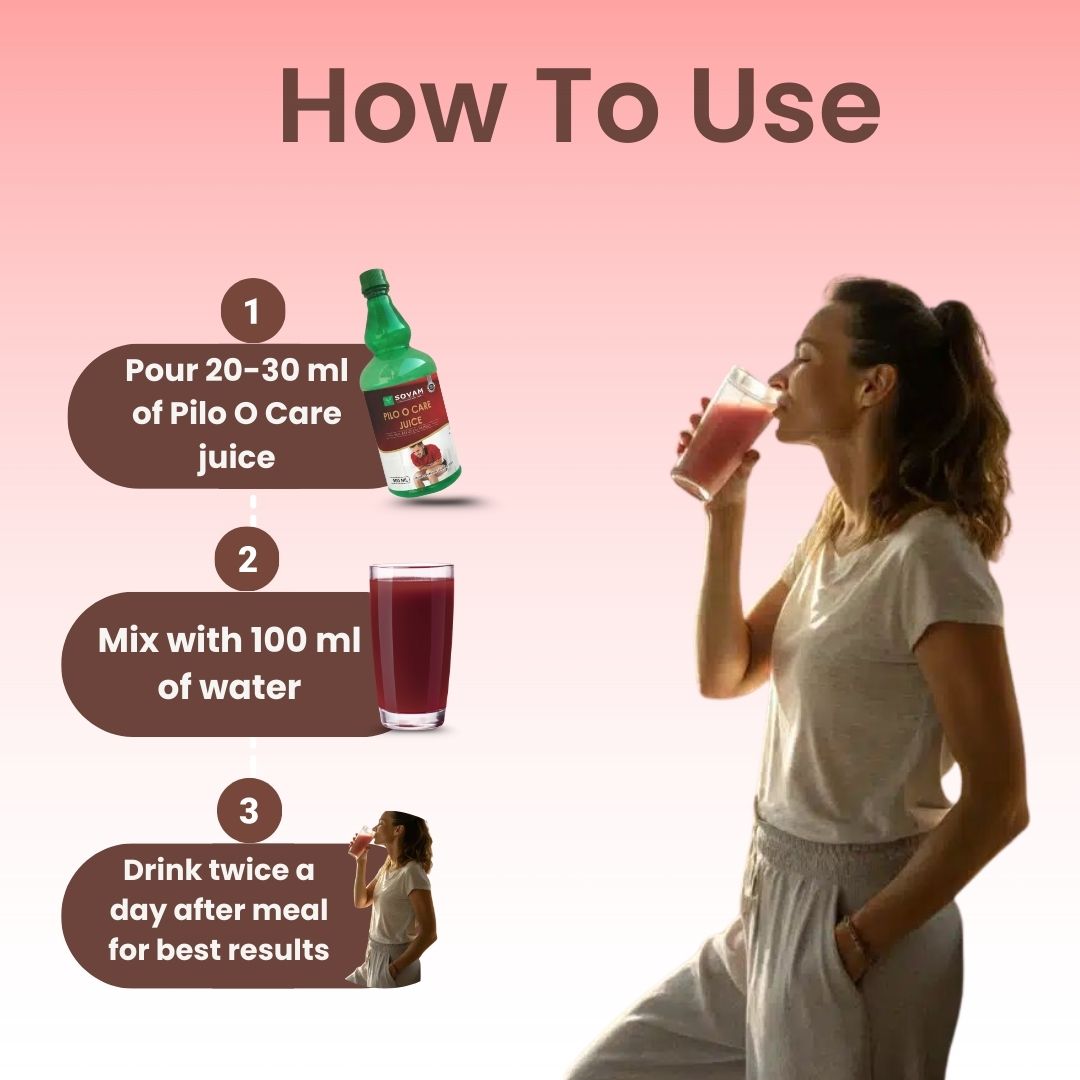 Sovam Pilo O Care Juice 500ml – Digestive & Bowel Wellness Support