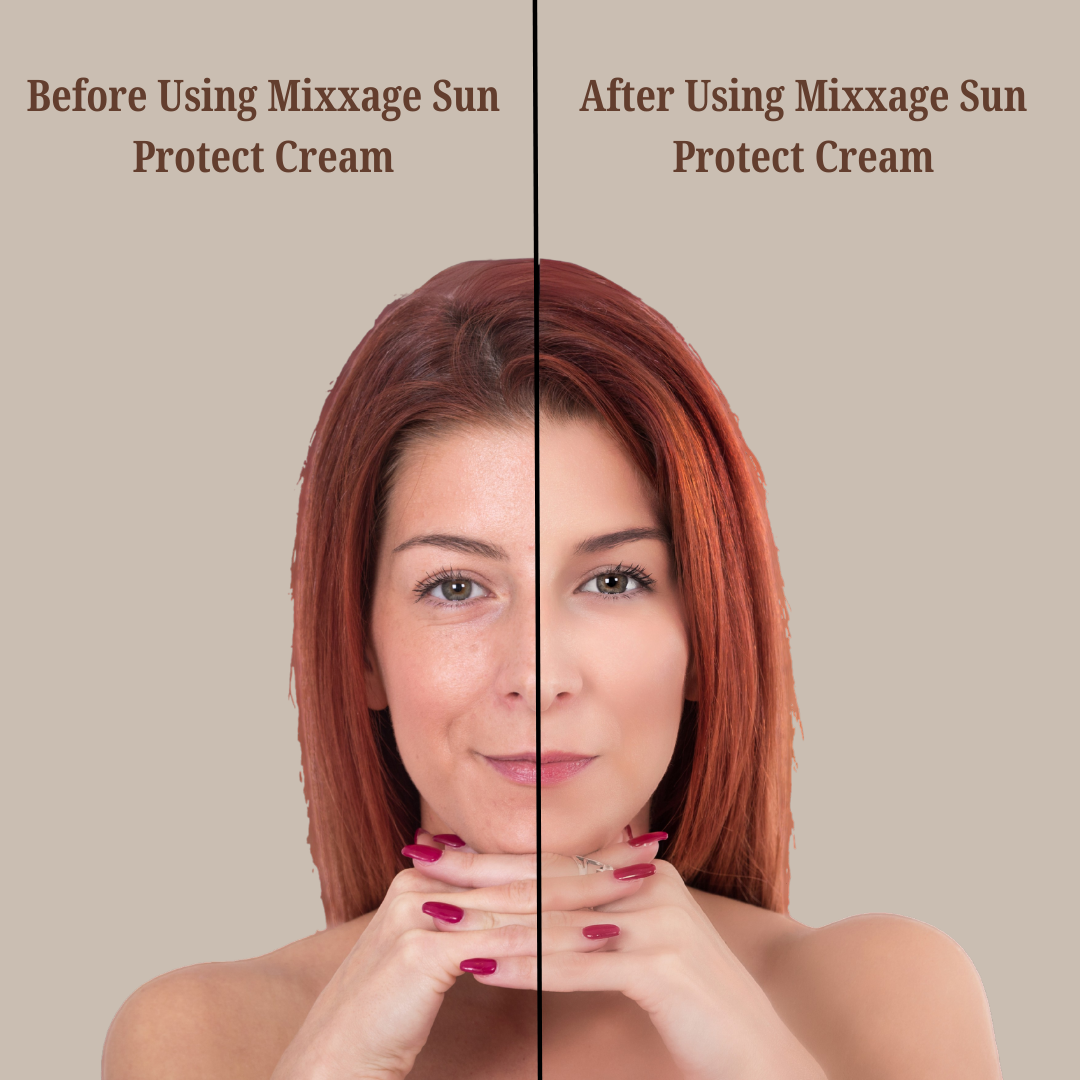 Mixxage Natural Sun Protect Cream (SPF 40)