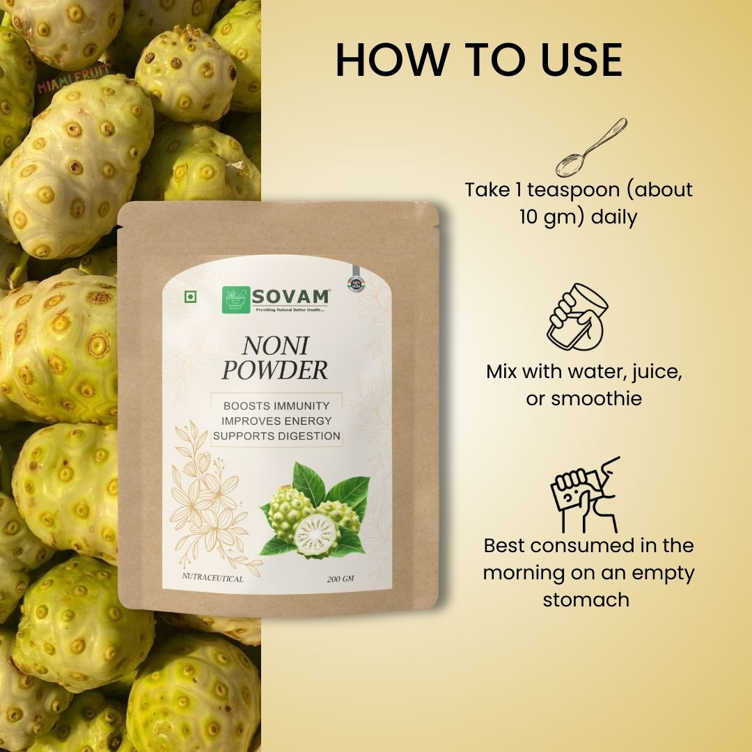Sovam Noni Powder (Morinda citrifolia) 200g