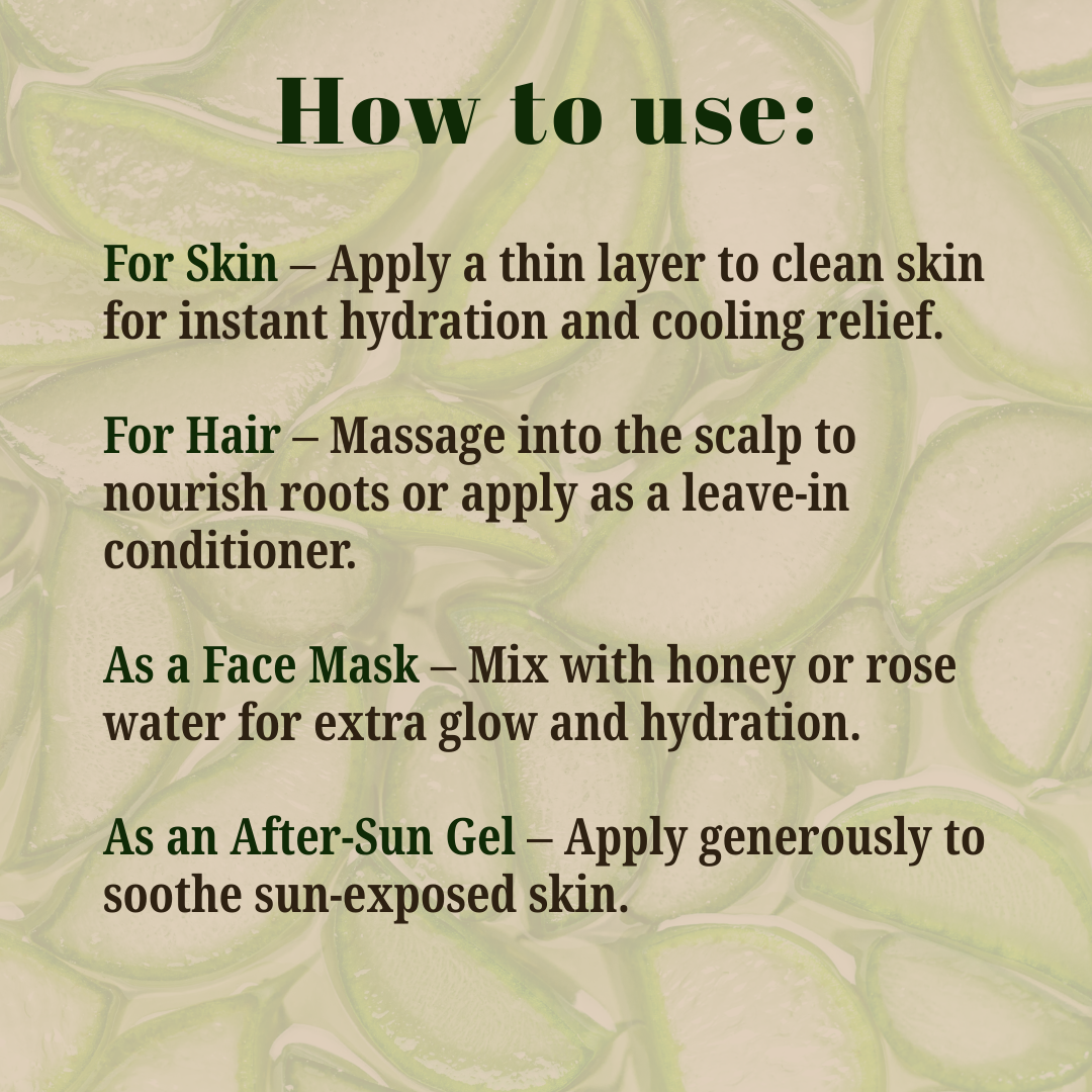 Mixxage Aloe Vera Gel With Neem Extract - 120ml