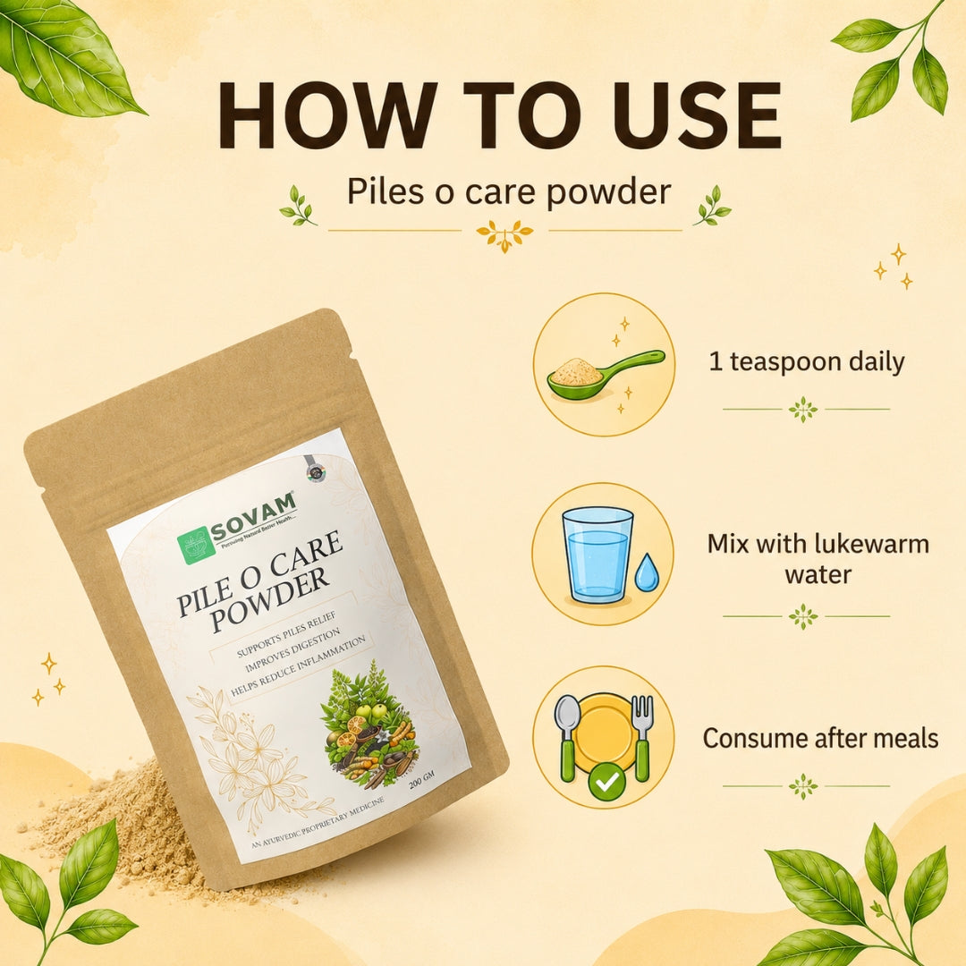 Sovam Pile O Care Powder 200g