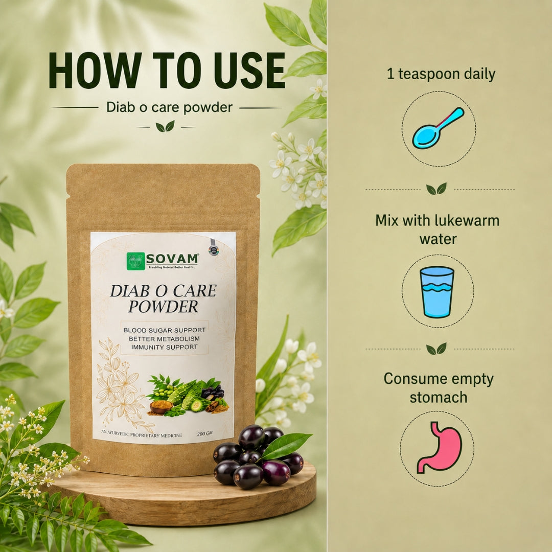 Sovam Diab O Care Powder 200g