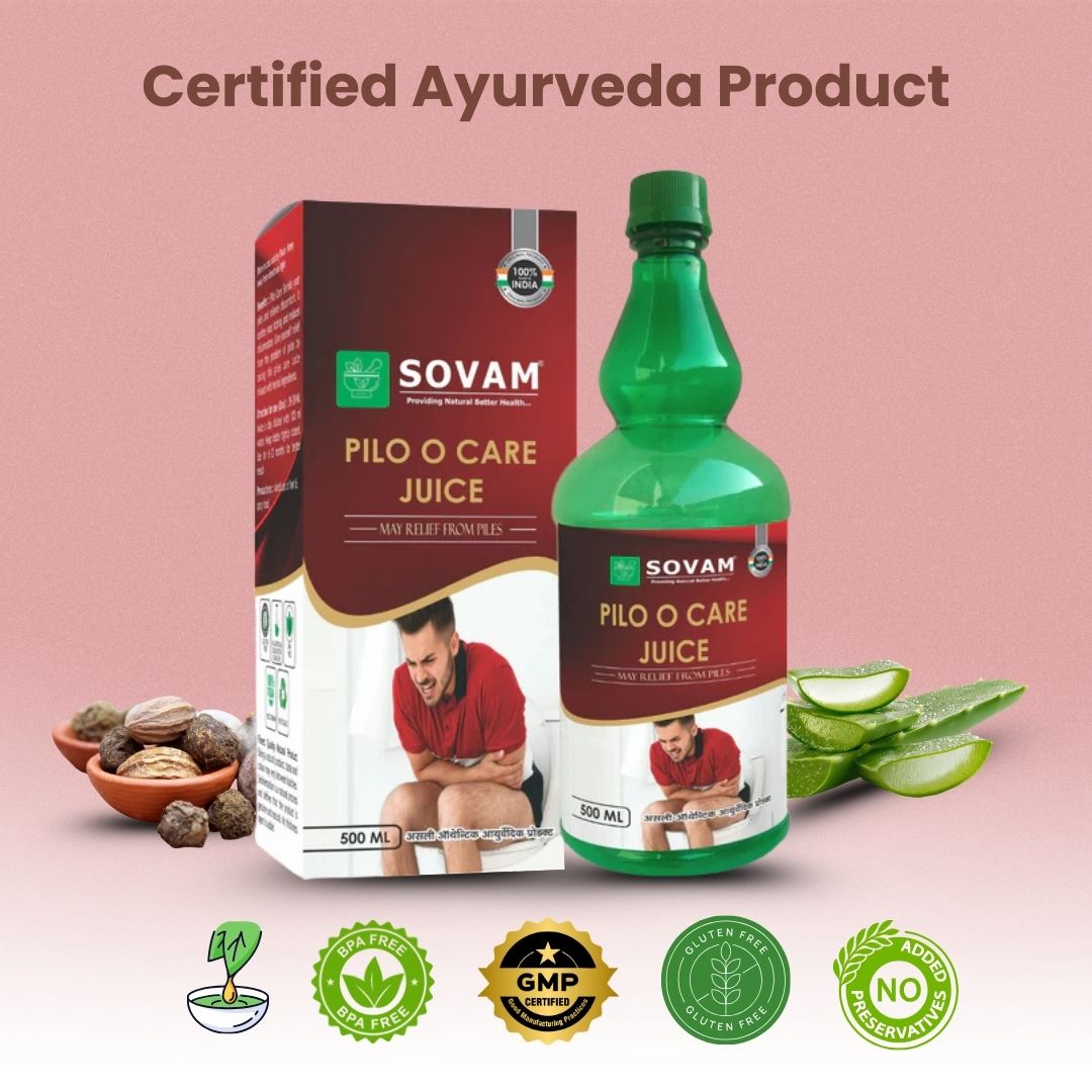 Sovam Pilo O Care Juice 500ml – Digestive & Bowel Wellness Support