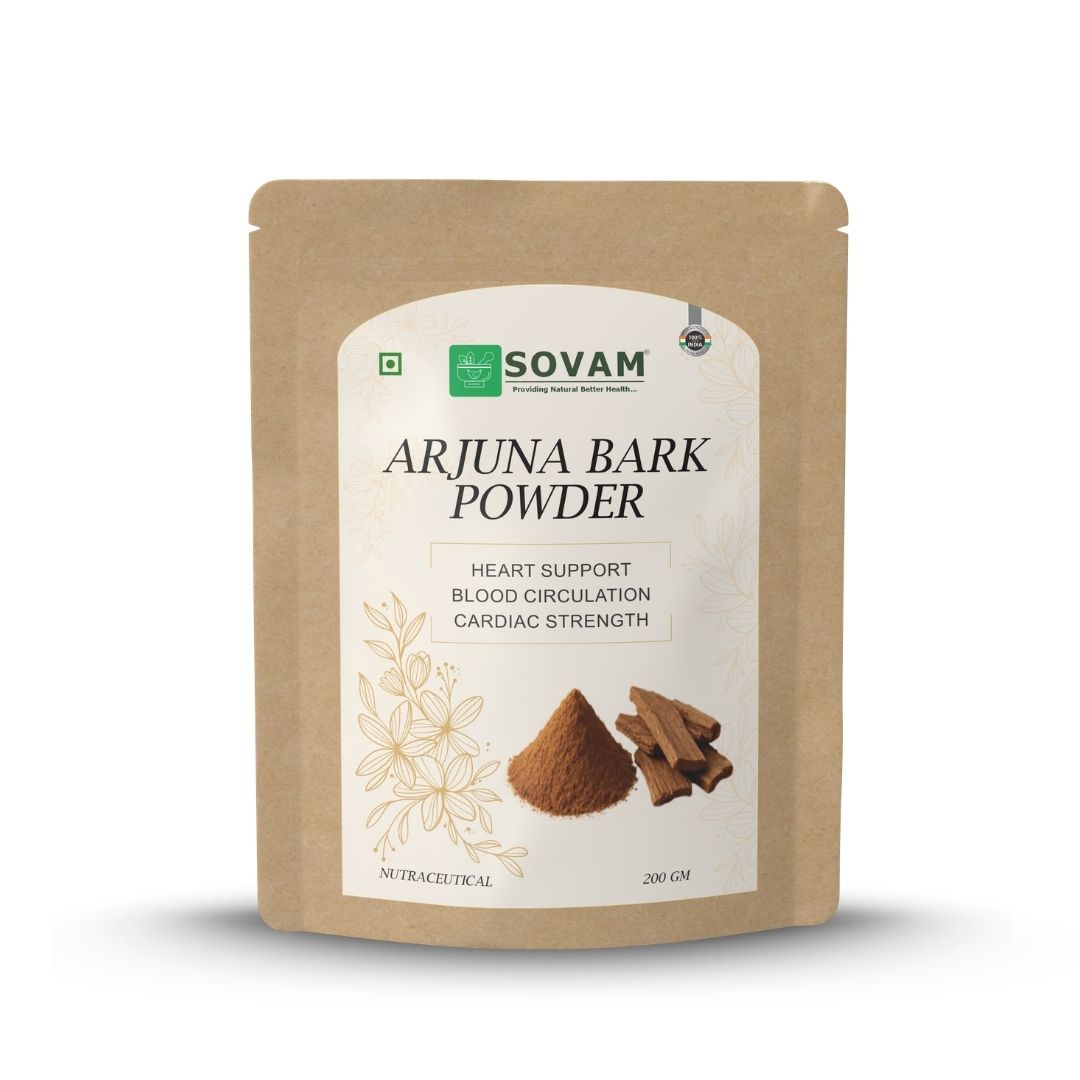 Sovam Arjuna Bark Powder (Terminalia arjuna) 200g