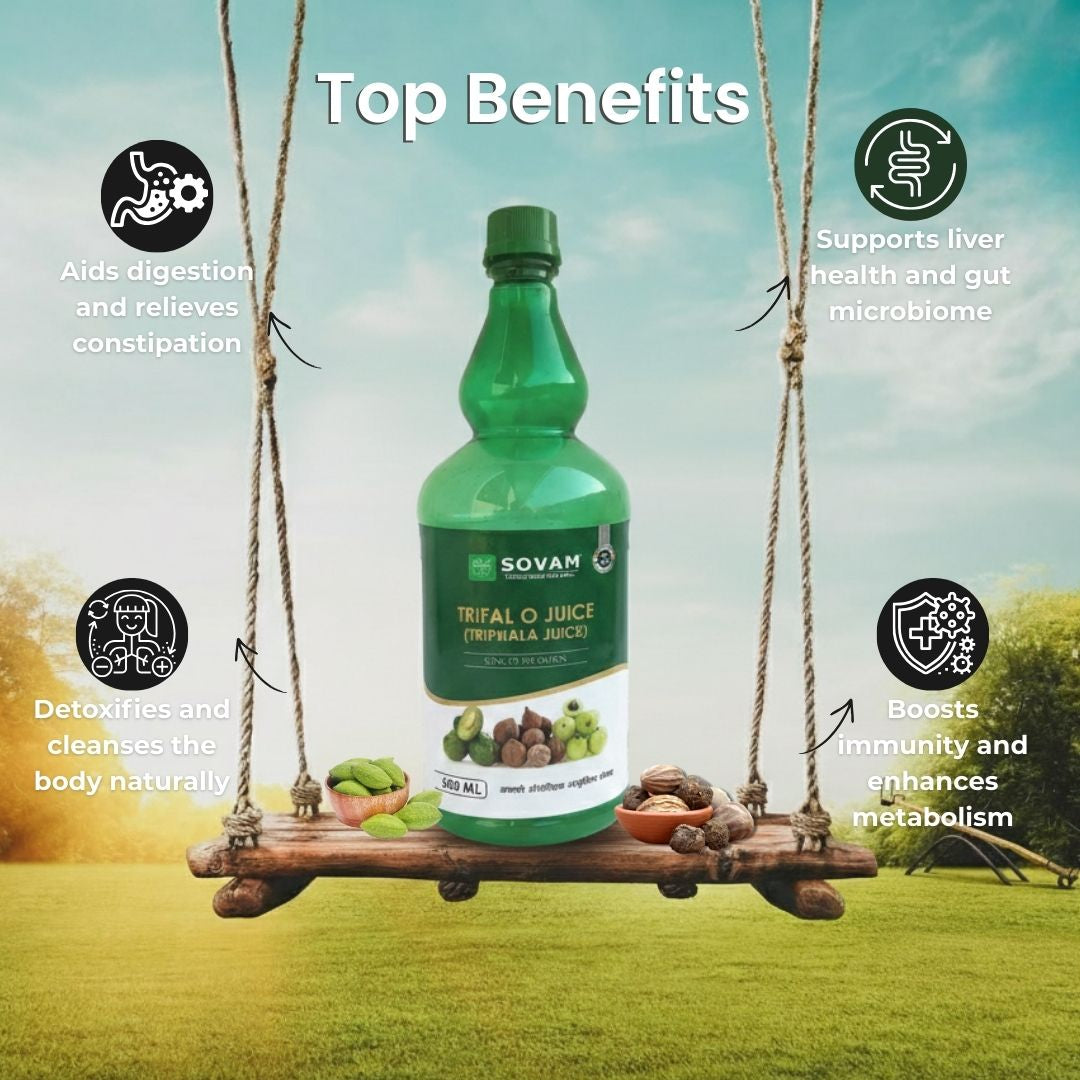 Sovam Triphala Juice 500ml – Digestive Wellness & Daily Balance Support