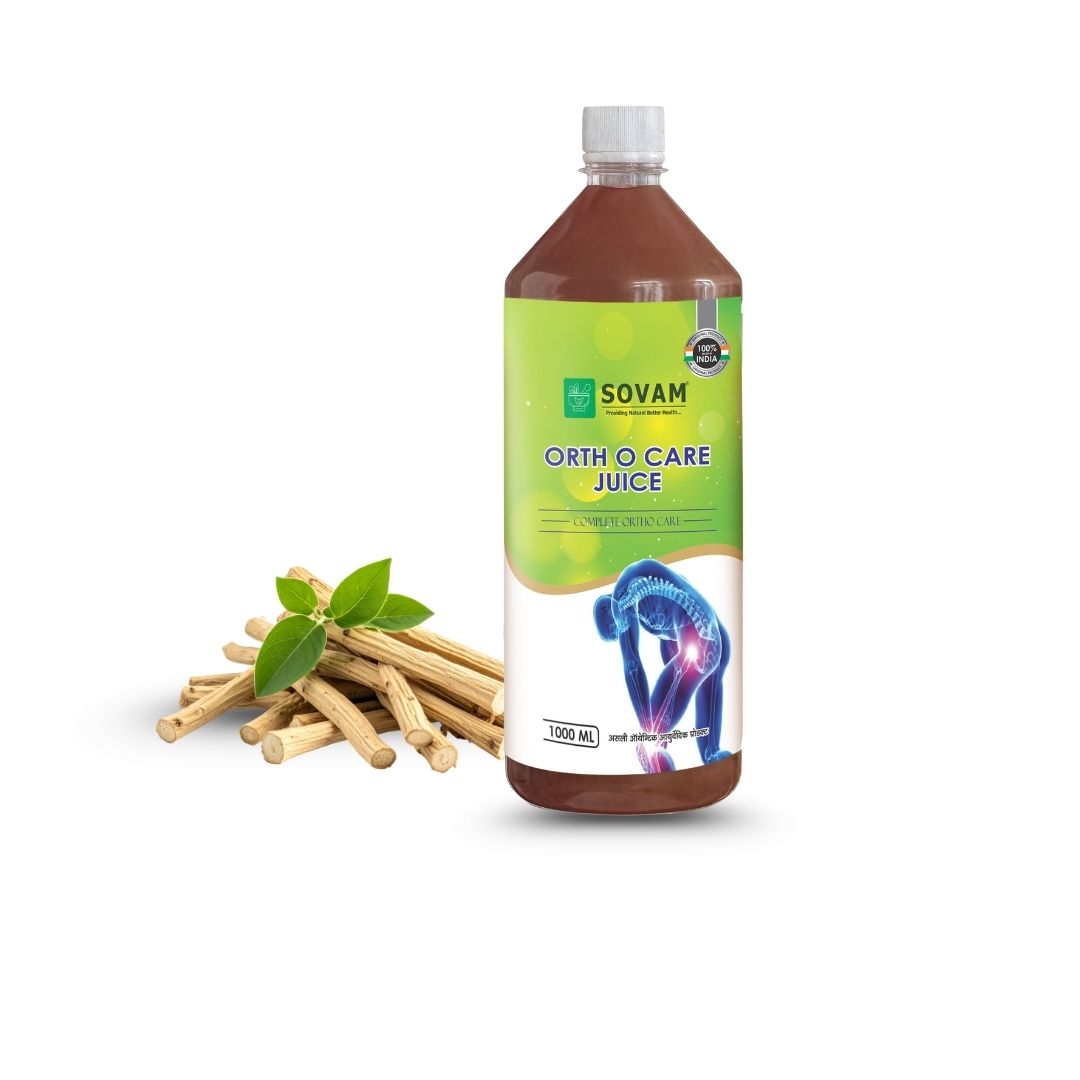 Sovam Orth O Care Herbal Juice 1000ml – Ayurvedic Joint Wellness Support Drink | Shallaki & Nirgundi Based