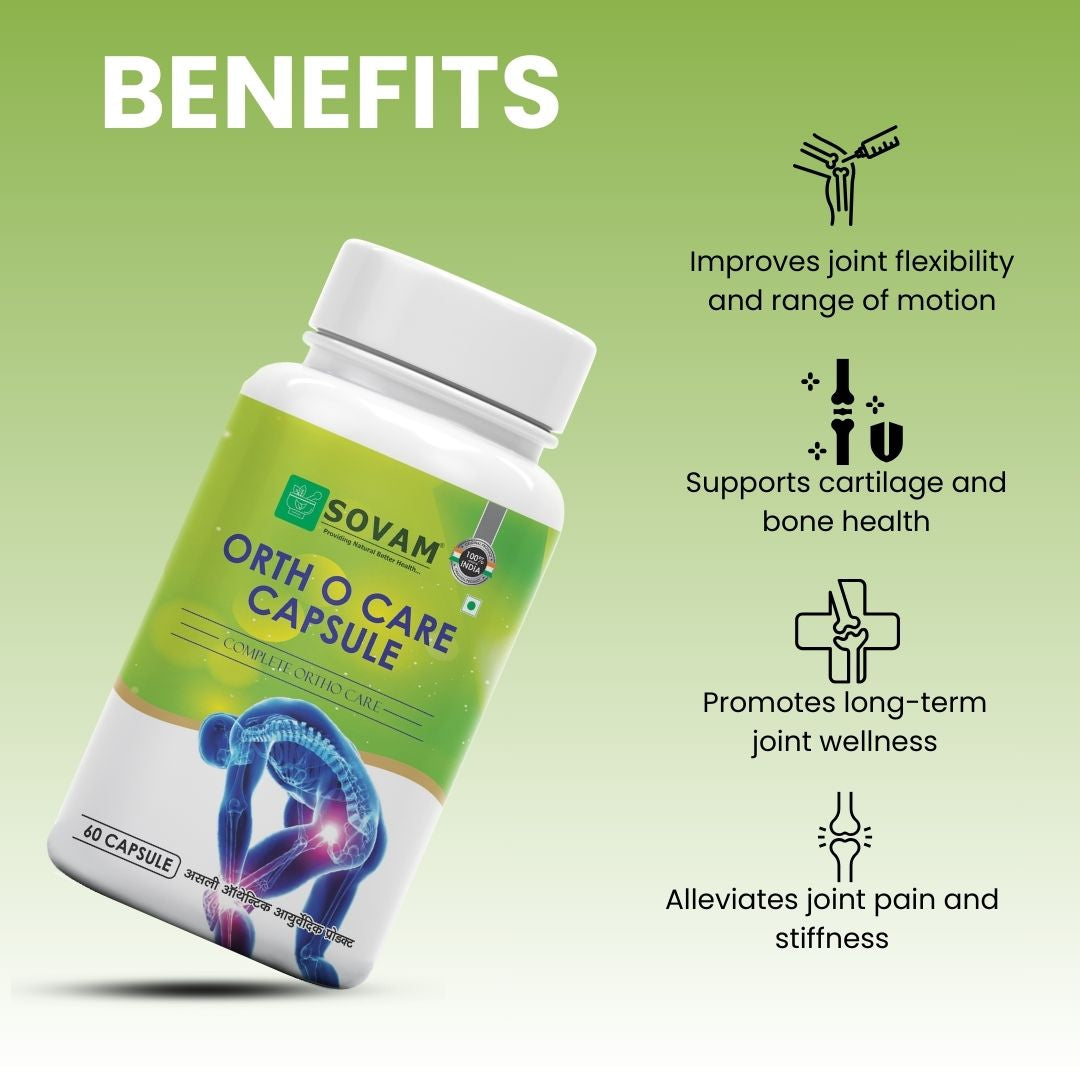 Sovam Ortho Care Capsules 60 Caps – Joint Comfort & Mobility Support