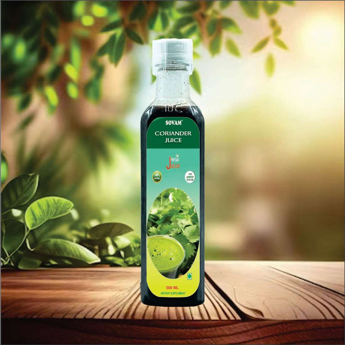 Coriander Juice 500ml | No Added Colour | No Added Flavor | No Added Sugar
