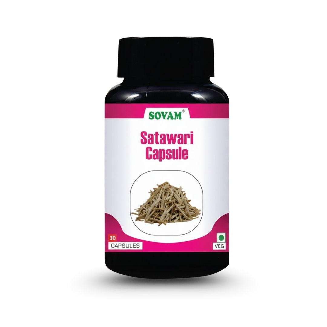 Sovam Shatavari Capsules 30 Caps – Women’s Wellness & Daily Balance Support