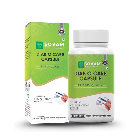 Sovam Diab O Care Capsules 30 Caps – Metabolic & Daily Wellness Support