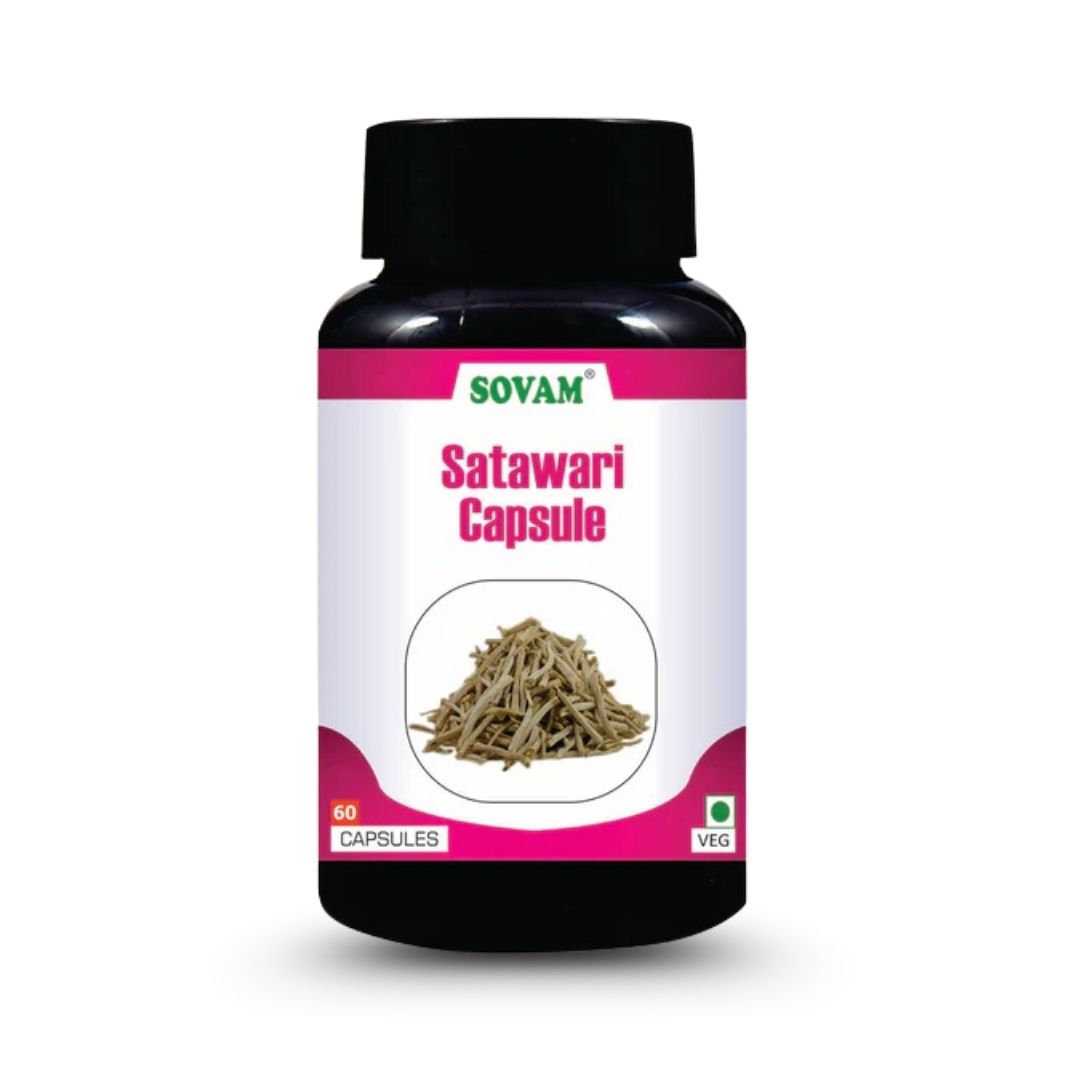 Sovam Shatavari Capsules 60 Caps – Women’s Wellness & Daily Vitality Support