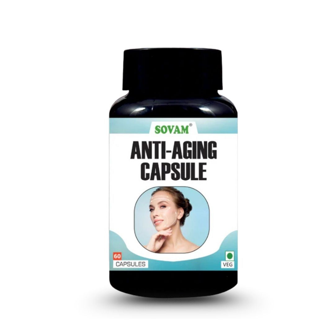 Sovam Anti Aging Herbal Capsules 60 Caps – Skin & Daily Wellness Support