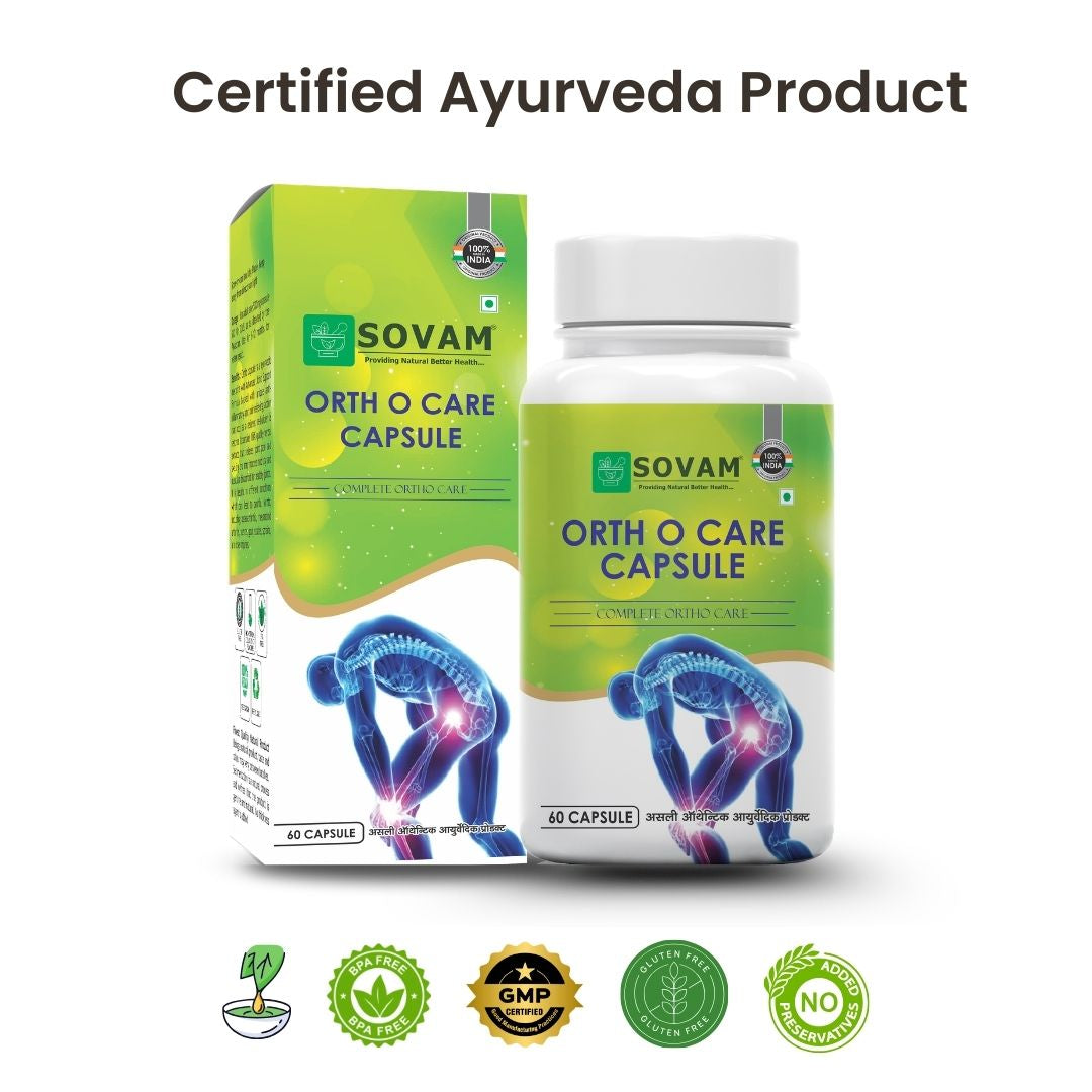 Sovam Ortho Care Capsules 60 Caps – Joint Comfort & Mobility Support