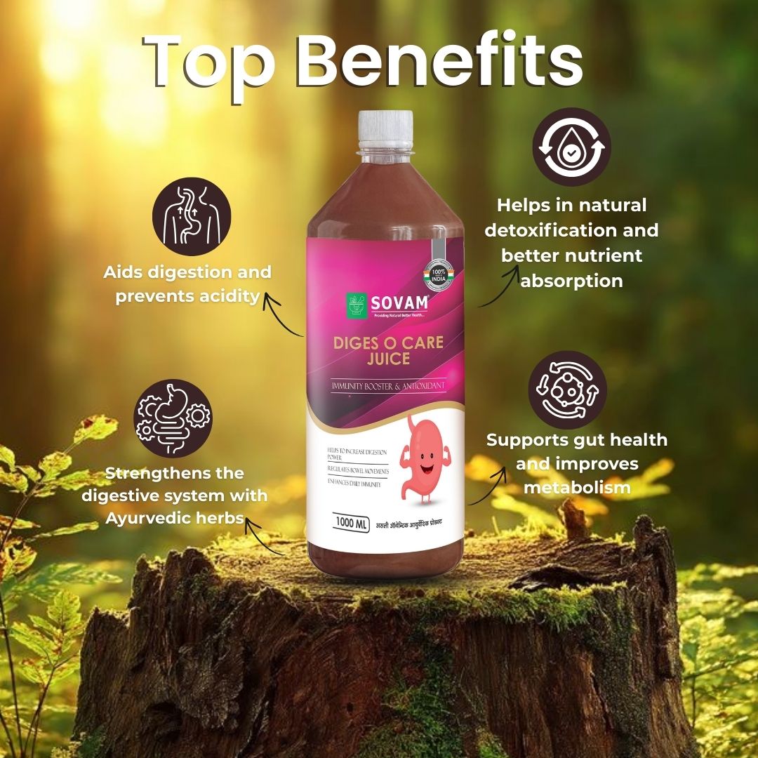 Sovam Diges O Care Juice 1000ml – Digestive Wellness Support