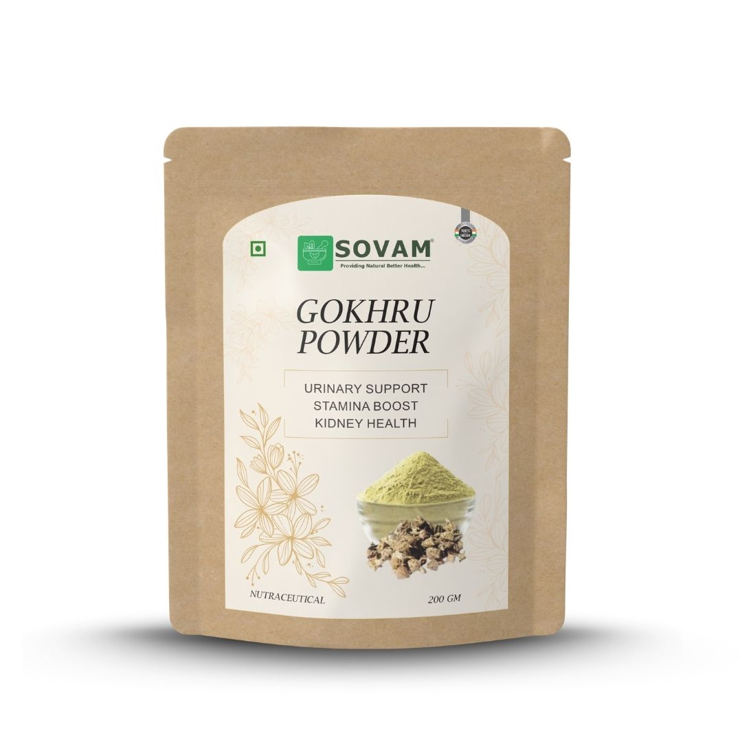 Sovam Gokhru Powder (Tribulus terrestris) 200g