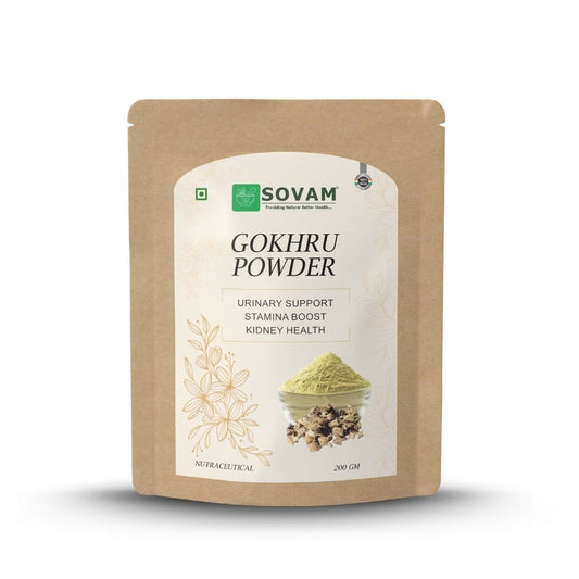 Sovam Gokhru Powder (Tribulus terrestris) 200g