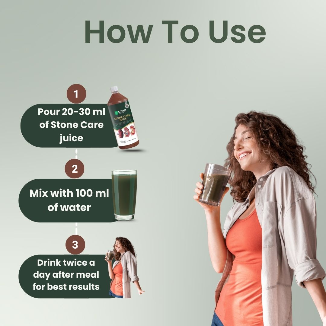 Sovam Stone Care Juice 1000ml – Ayurvedic Herbal Wellness Support