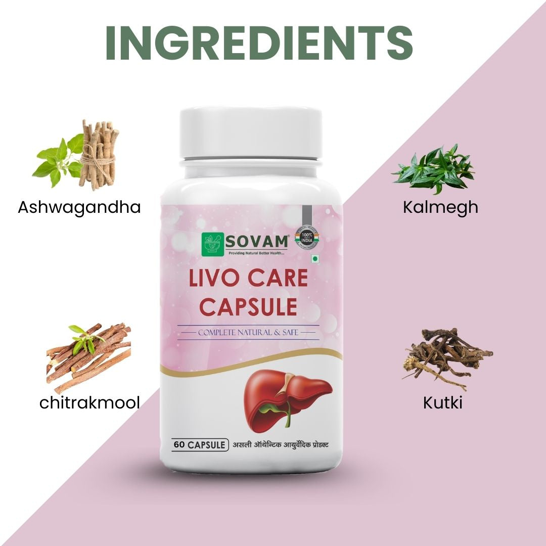 Sovam Livo Care Capsules 60 Caps – Liver & Daily Wellness Support
