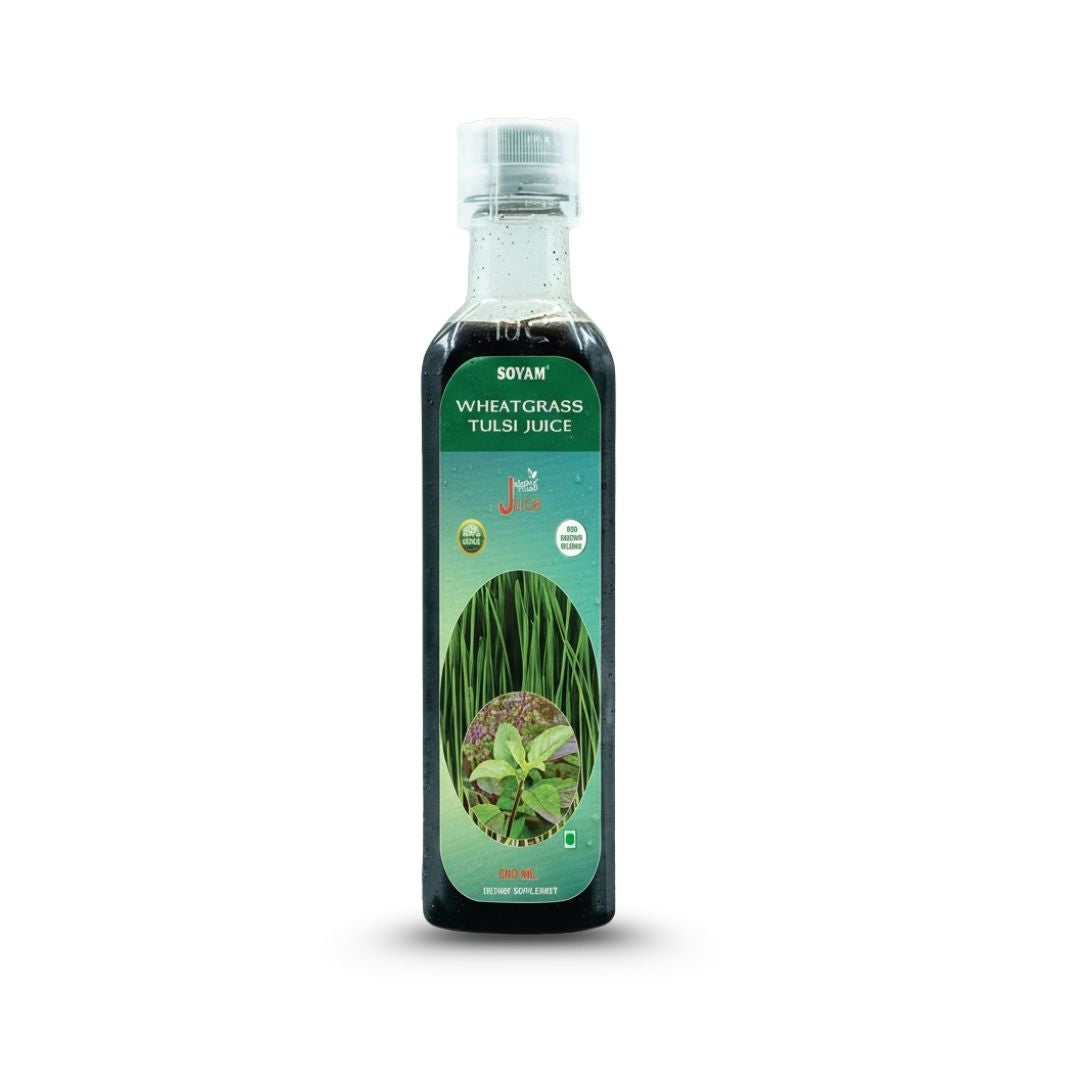 Sovam Wheatgrass Tulsi Juice 500ml – Green Detox & Daily Wellness Support