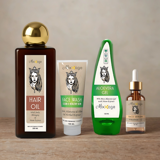 Mixxage Daily Care Essentials Combo (Skin & Hair)
