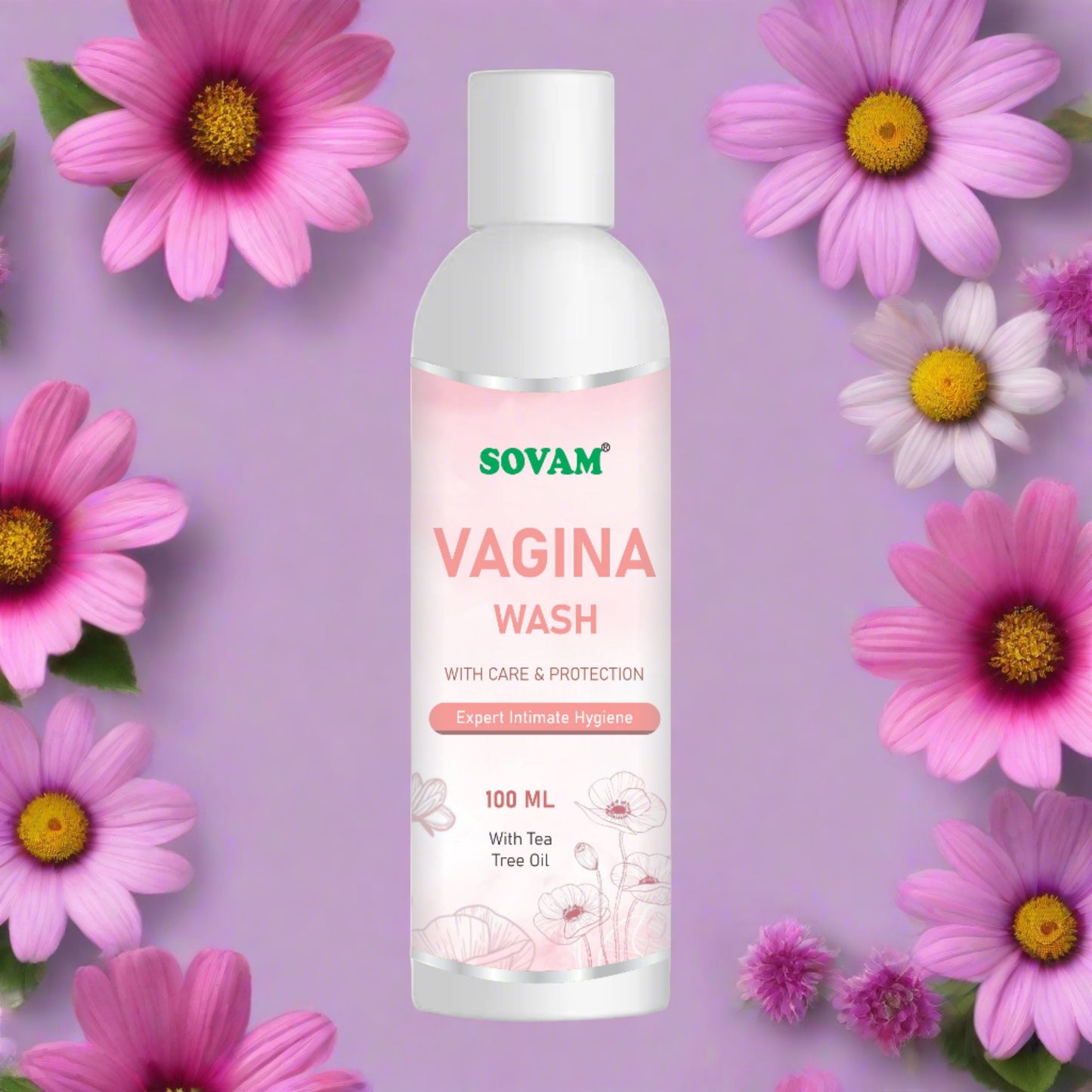 VAGINAL WASH 100ML Feminine hygiene | Sovam Ayurveda